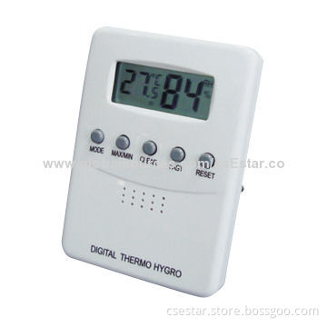 Digital In-outdoor Thermometer, Hygrometer Max-min Temperature, Humidity Memory Function